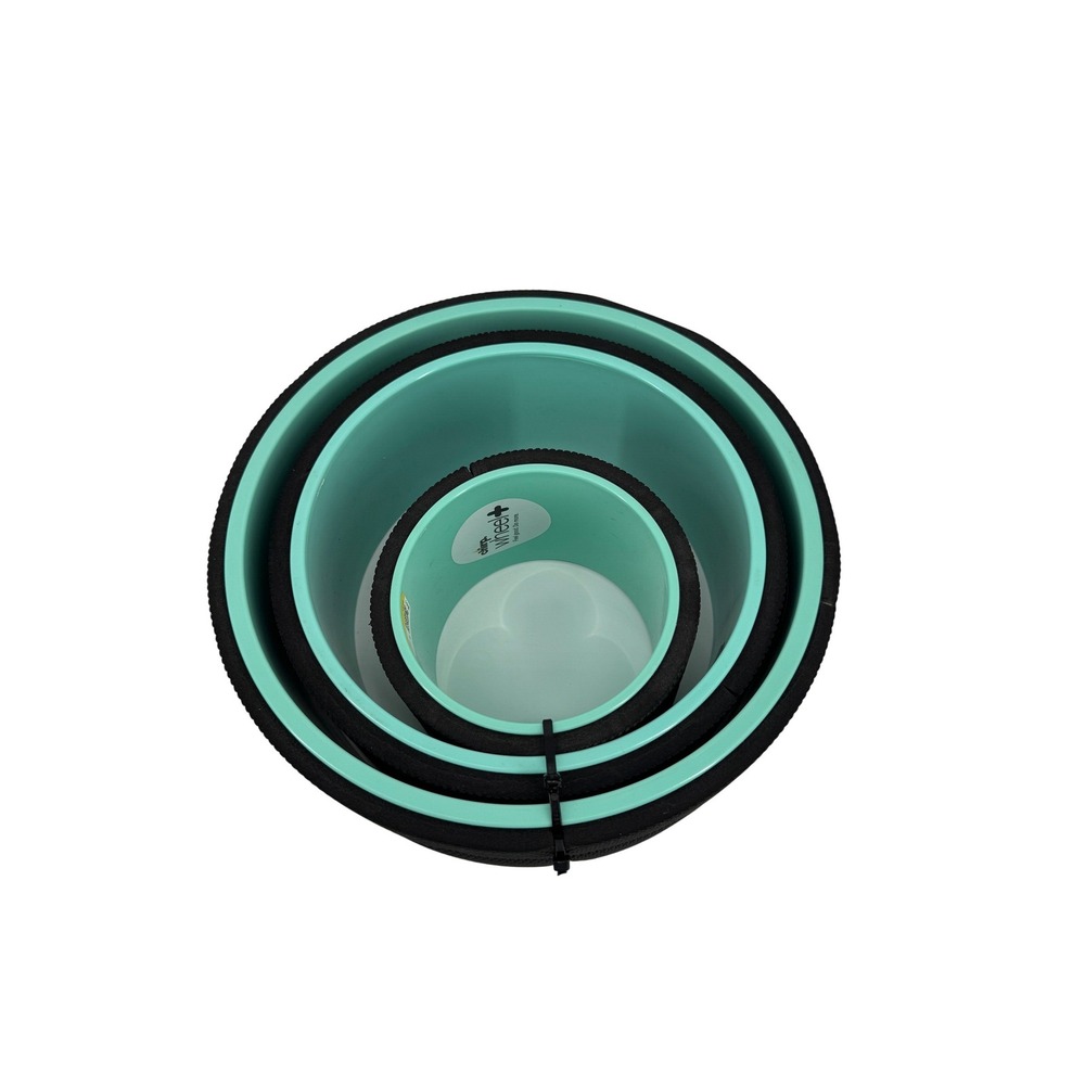 Chirp Wheel+ 3 Pack Back Roller Set Mint Green 13in 11in 6in with Carrying Case